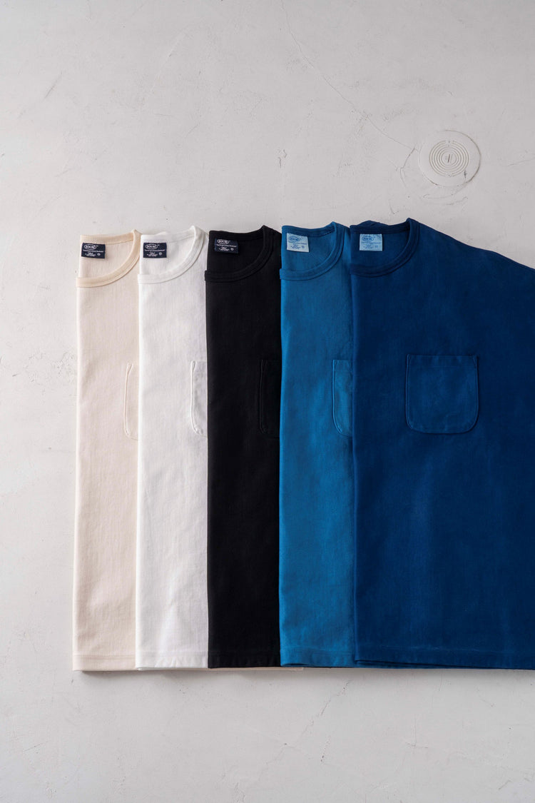 SOUBI  Super Epic Pocket Tee BLACK 反応染め