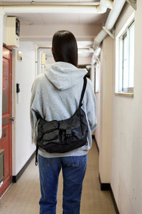 BAICYCLON by bagjack /  MULTI POCKETS SHOUDER BAG SMALL (BLACK2) BCL-85