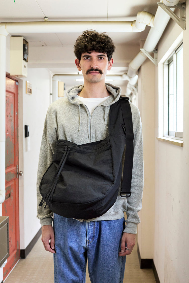 BAICYCLON by bagjack /  BIG SHOULDER BAG (BLACK1) BCL-113