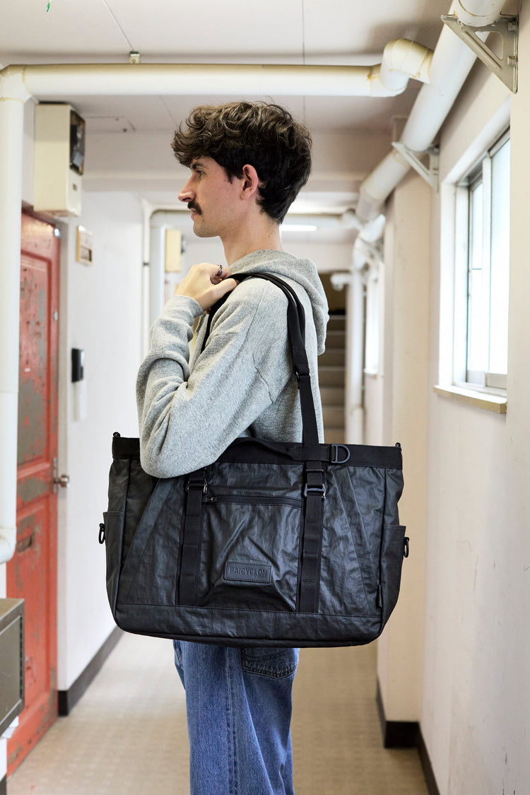 BAICYCLON by bagjack /  TOTE BAG (BLACK2) BCL-17(Ver.2)