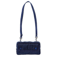 PORTER CLASSIC  SUPER NYLON WALLET POUCH BLUE