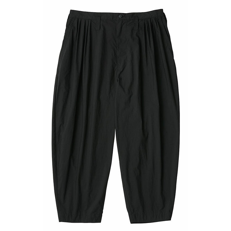 PORTER CLASSIC  POPLIN BEBOP PANTS BLACK