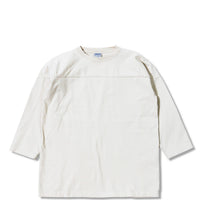 WALLA WALLA SPORT/ 9oz 3/4 FOOTBALL TEE IVORY 