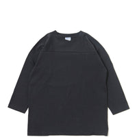 WALLA WALLA SPORT/ 9oz 3/4 FOOTBALL TEE USED BLACK 