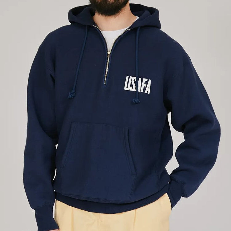 Champion リバースウィーブ(R) ハーフジップフーデッドスウェットシャツ  TRUE TO ARCHIVES C3-A119