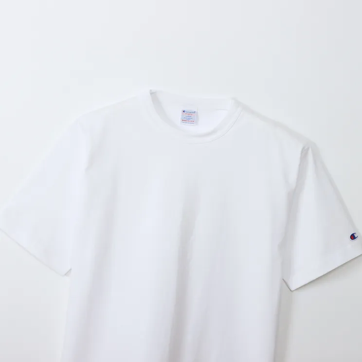Champion / T1011  ティーテンイレブン ショートスリーブTシャツ WHITE