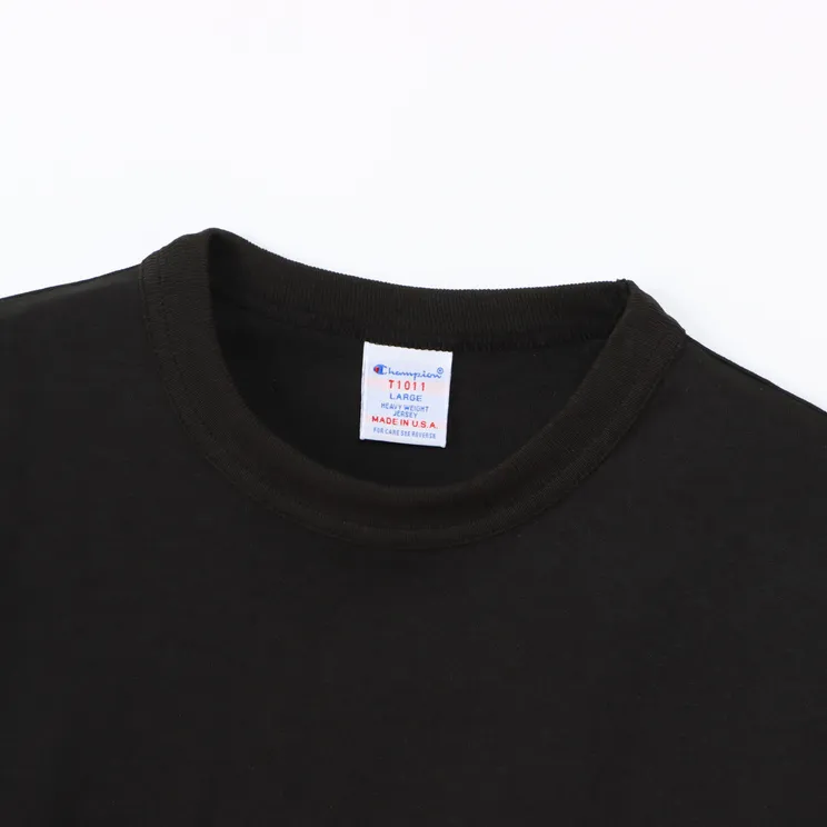 Champion / T1011  ティーテンイレブン ショートスリーブTシャツ BLACK