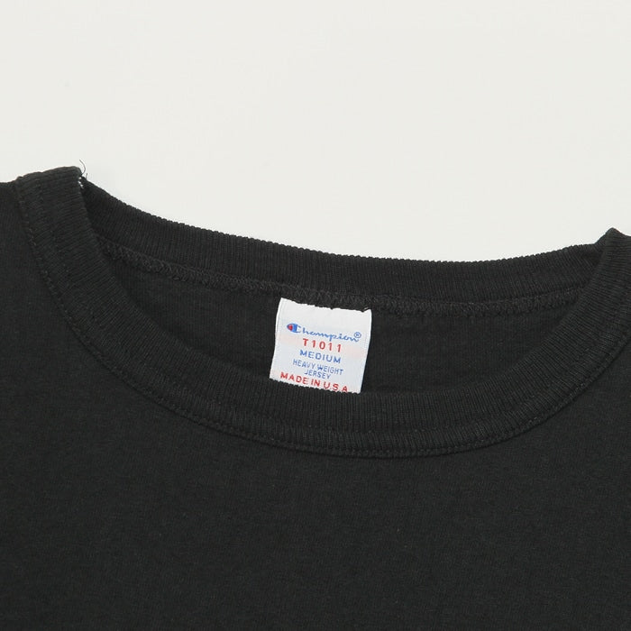 Champion / T1011 ショートスリーブTシャツ BLACK