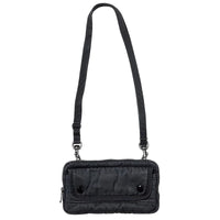 PORTER CLASSIC  SUPER NYLON WALLET POUCH BLACK