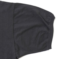 WALLA WALLA SPORT/　9oz LANTERN SLEEVE TEE USED BLACK