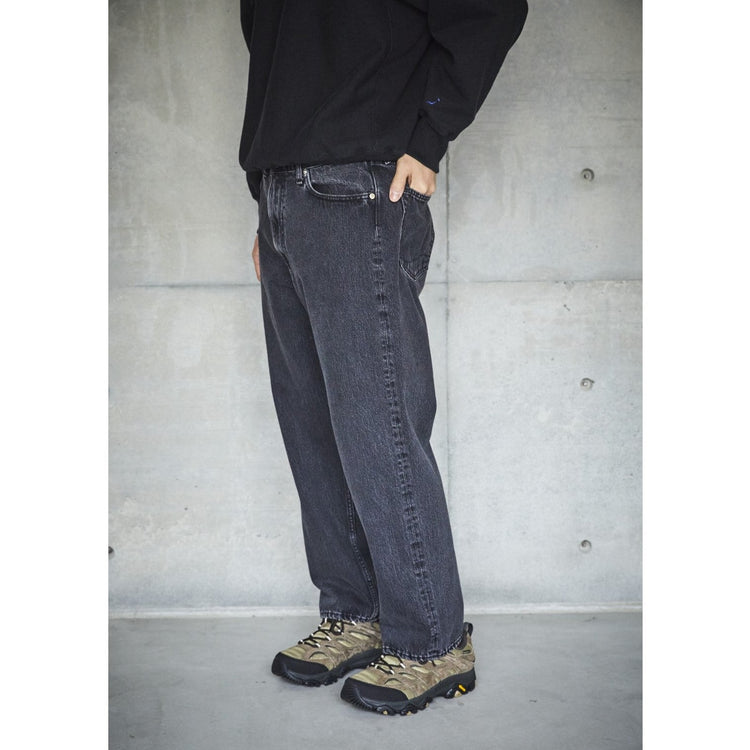 orslow / 101 DAD'S FIT DENIM PANTS(UNISEX) BLACK DENIM STONE
