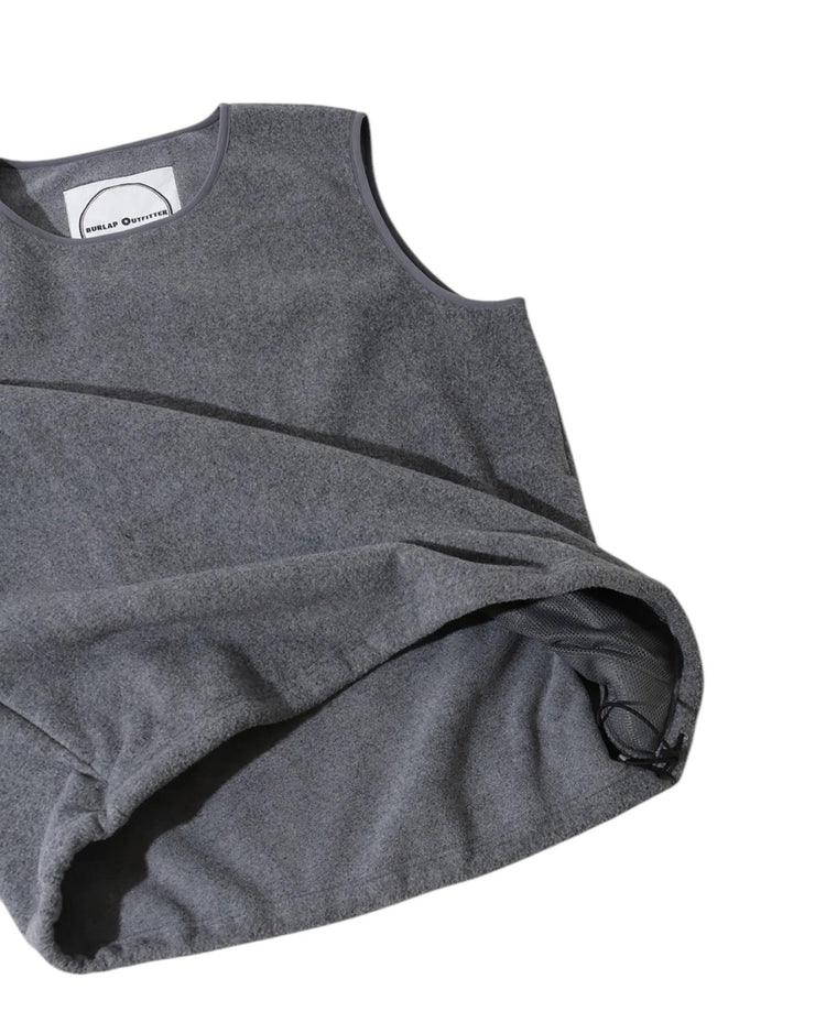 BURLAP OUTFITTER  SLEEVELESS VEST BLACK