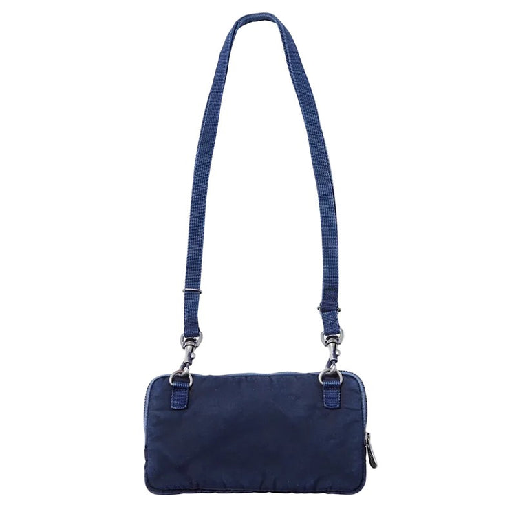 PORTER CLASSIC  SUPER NYLON WALLET POUCH BLUE