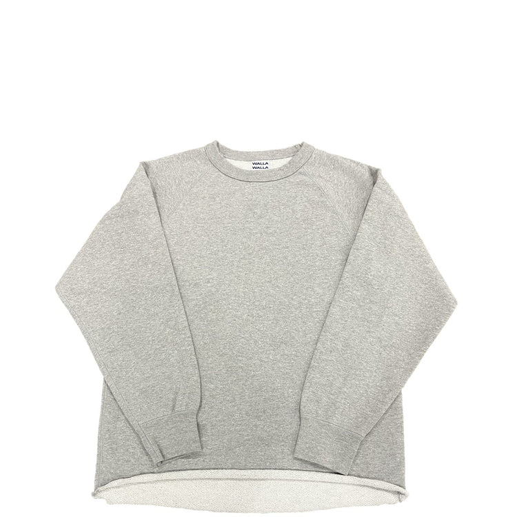 WALLA WALLA SPORT / 13oz CREW SWEAT SHIRT H.GRAY