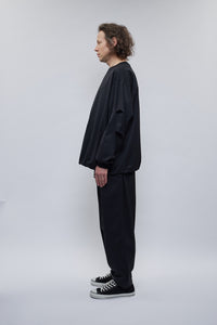 UNTRACE　_319 TPOテーパードパンツ BLACK