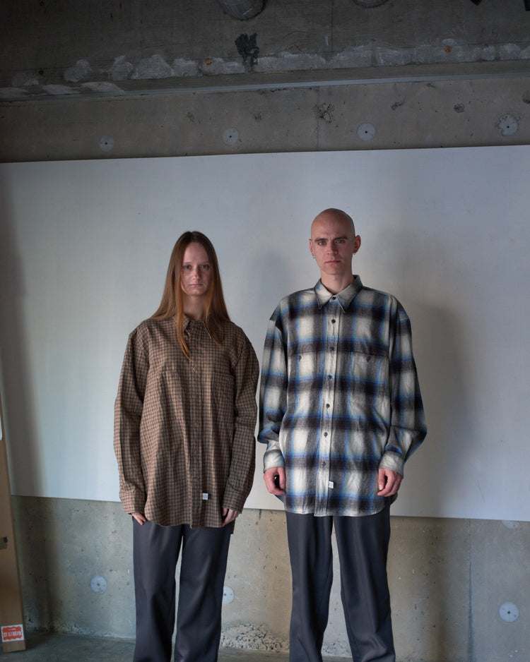 Marvine Pontiak Shirt Makers  Military SH Blue CH