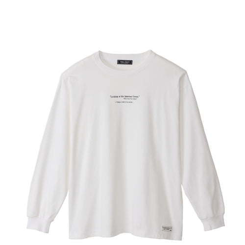 meme rirerire/ Heavyweight organic cotton logo T-shirt