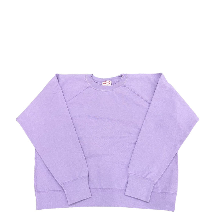 WALLA WALLA SPORT / 13oz RAGLAN SWEAT LILAC