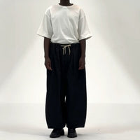 Sillage  circular pants black denim one wash