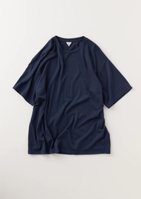 FilMelange  WOLVE / ウォルヴ NEW ZEALAND MERINO WOOL TENJIKU / WIDE T 400 navy