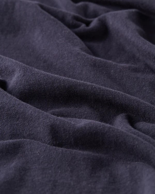 FilMelange / DOS　ORGANIC RAFFY TENJIKU black navy