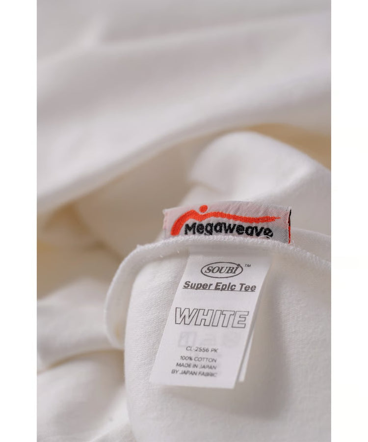 SOUBI  Super Epic Pocket Tee WHITE 製品晒し