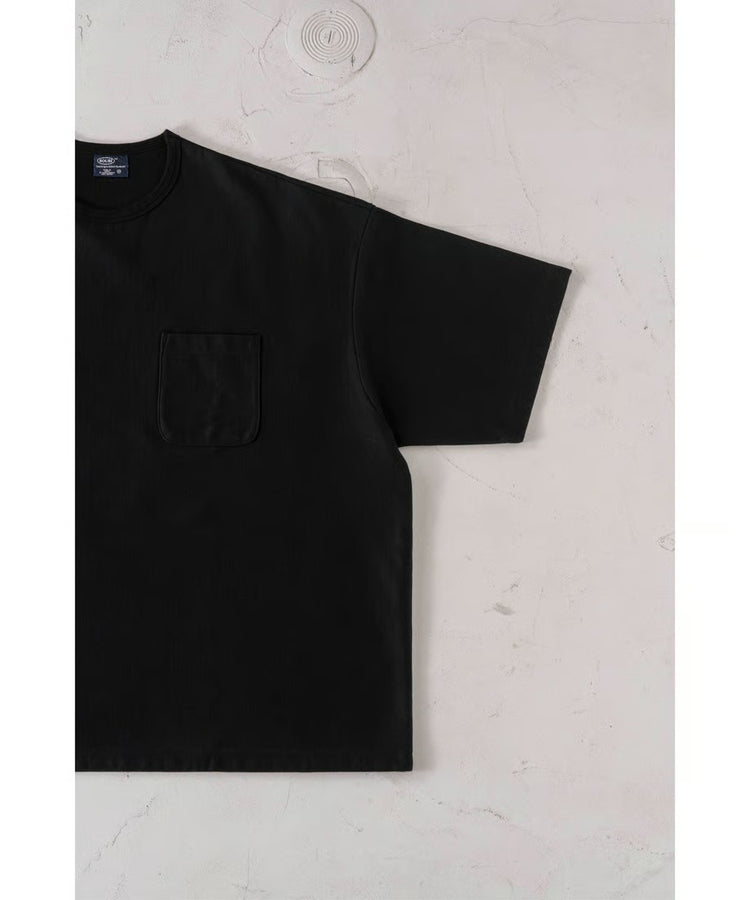 SOUBI  Super Epic Pocket Tee BLACK 反応染め
