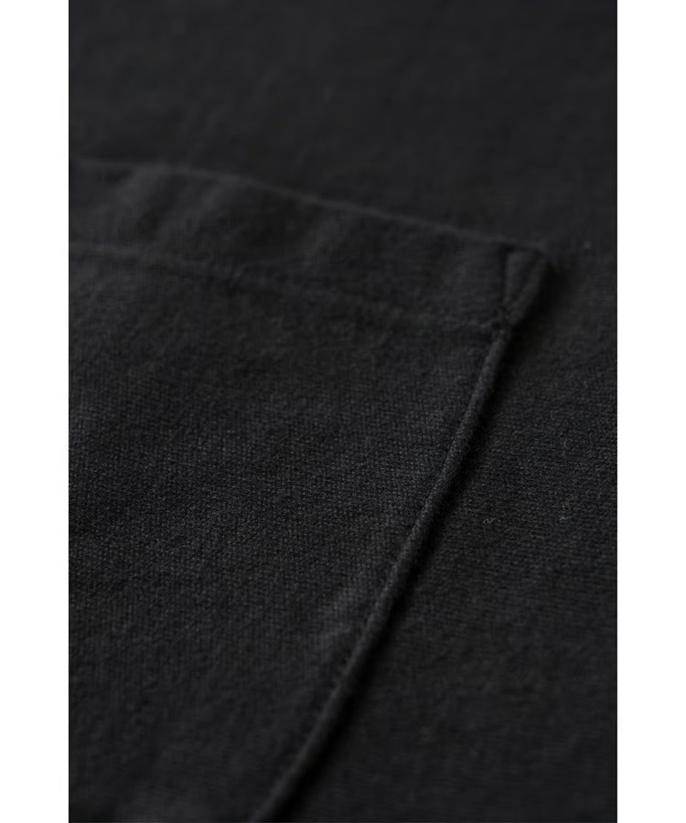 SOUBI  Super Epic Pocket Tee BLACK 反応染め