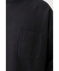 SOUBI  Super Epic Pocket Tee BLACK 反応染め