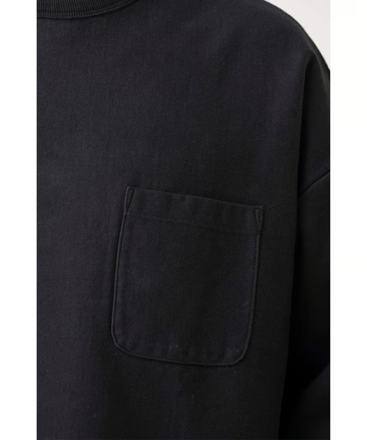 SOUBI  Super Epic Pocket Tee BLACK 反応染め