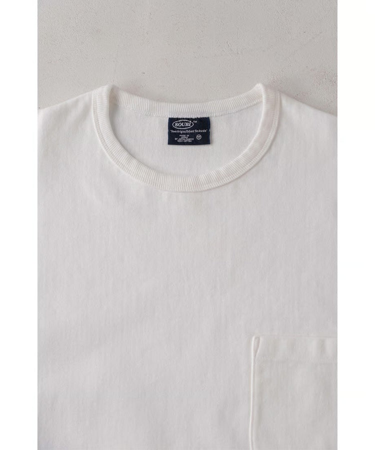 SOUBI  Super Epic Pocket Tee WHITE 製品晒し
