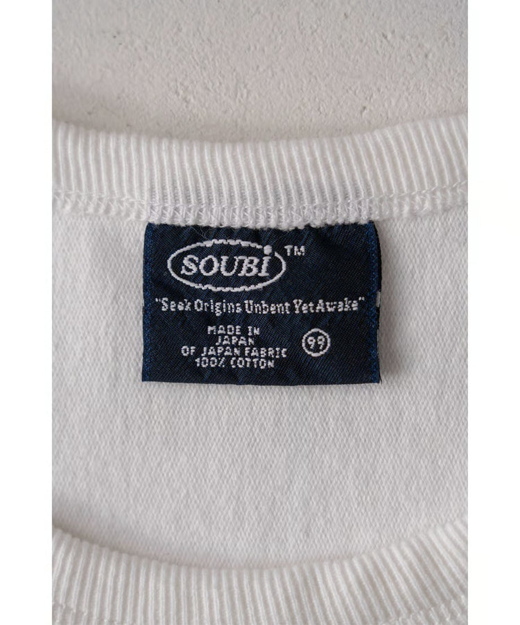 SOUBI  Super Epic Pocket Tee WHITE 製品晒し