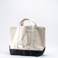 WORKERS  Tool Bag, Medium-Short Handle, Ecru x Black