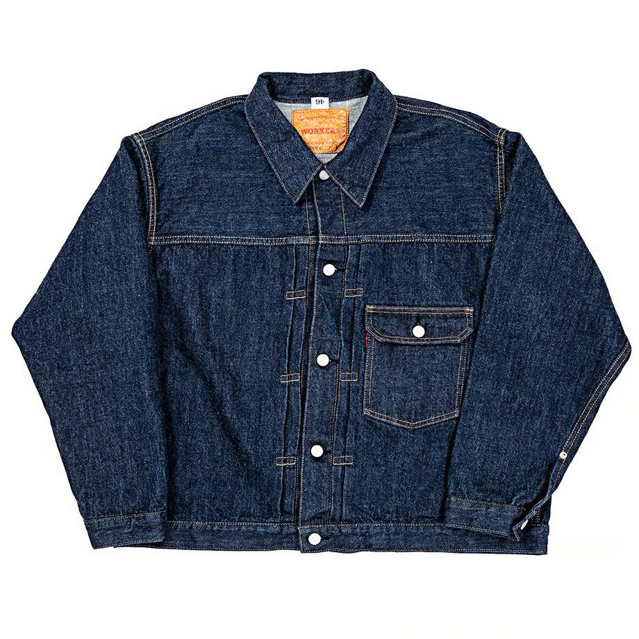 WORKERS Lot 806XH, Full-Back, 14.7 oz, Indigo Raw Denim – CASDAY