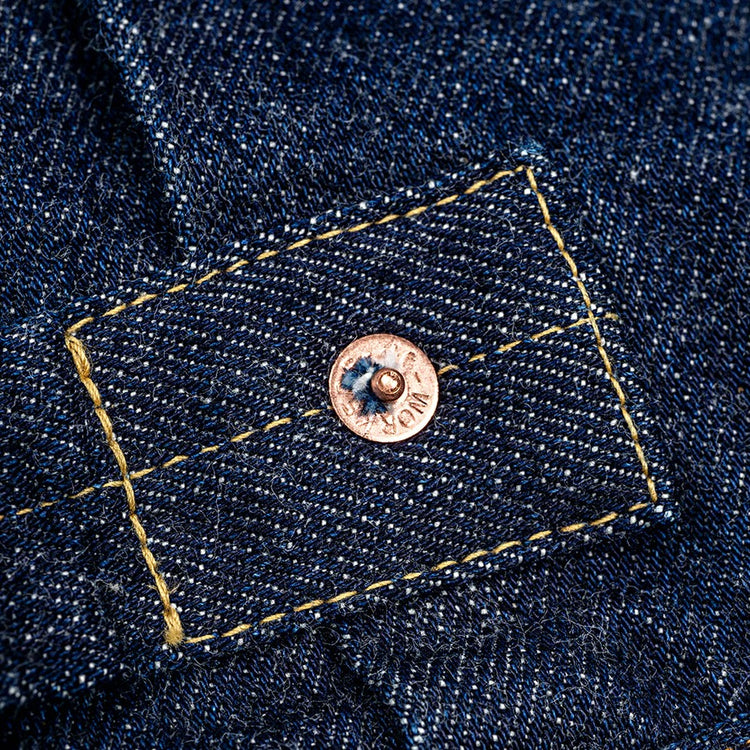 WORKERS  Lot 806XH, Full-Back, 14.7 oz, Indigo Raw Denim