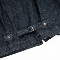WORKERS  Lot 806XH, Full-Back, 13.7 oz, Black Raw Denim