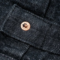 WORKERS  Lot 806XH, Full-Back, 13.7 oz, Black Raw Denim