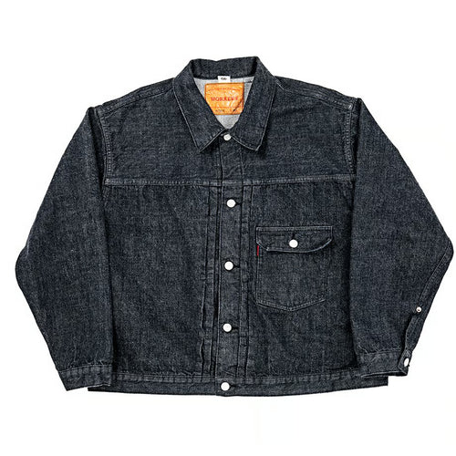 WORKERS  Lot 806XH, Full-Back, 13.7 oz, Black Raw Denim