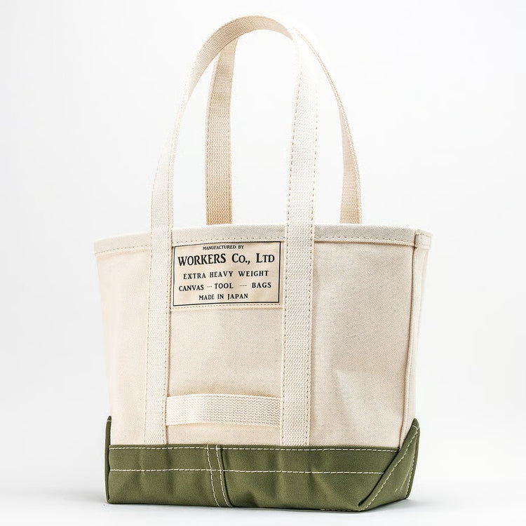 WORKERS  Tool Bag, Medium-Long Hangle, Ecru x OD