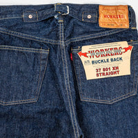 WORKERS  37 801XH, Buckle Back, Blue Selvedge
