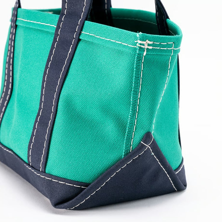 WORKERS  Deluxe Tote, Mini, Green x Navy