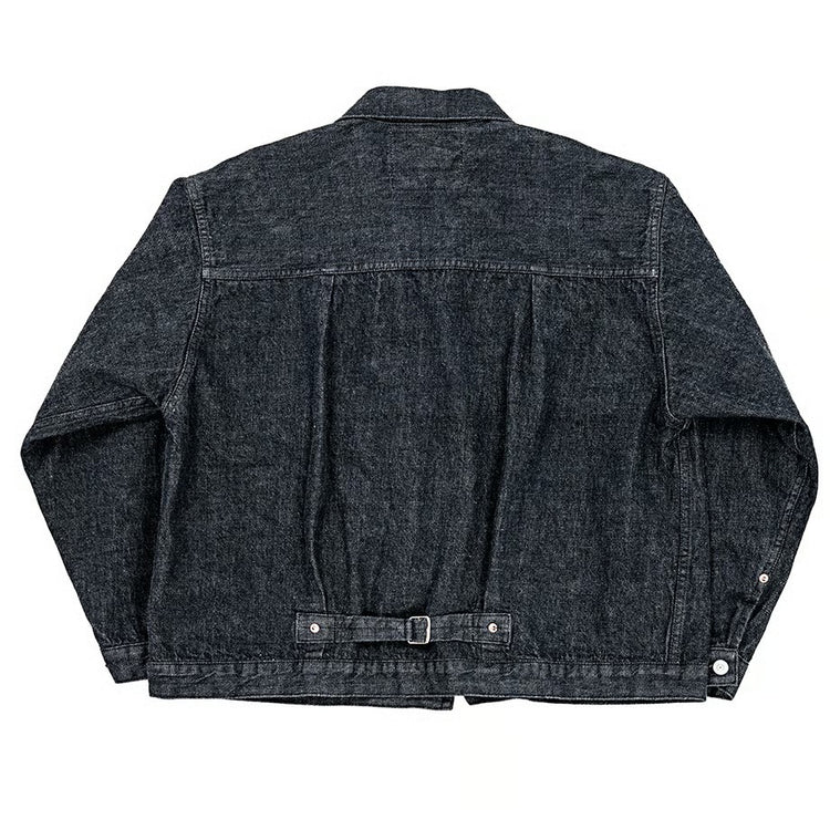 WORKERS  Lot 806XH, Full-Back, 13.7 oz, Black Raw Denim