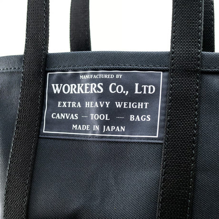 WORKERS Tool Bag, Medium-Short Handle, Ecru x Black (copy)