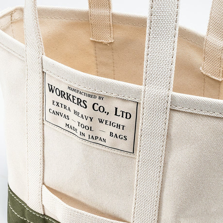 WORKERS  Tool Bag, Medium-Long Hangle, Ecru x OD