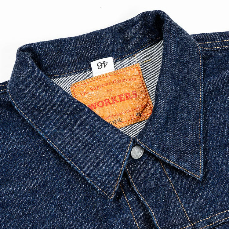 WORKERS  Lot 806XH, Full-Back, 14.7 oz, Indigo Raw Denim
