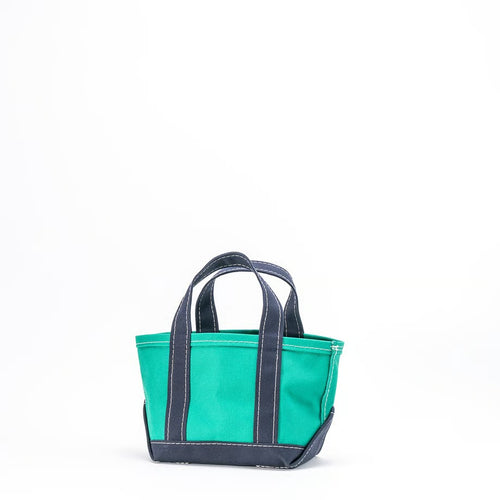 WORKERS  Deluxe Tote, Mini, Green x Navy