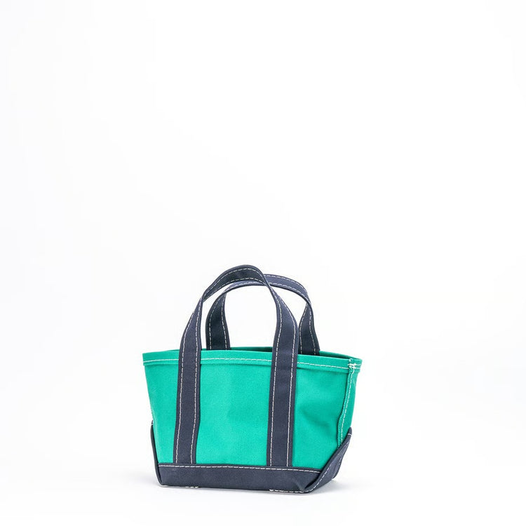 WORKERS  Deluxe Tote, Mini, Green x Navy