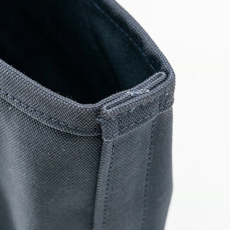 WORKERS  Leather Handle Tote_Navy_Medium/Short Handle