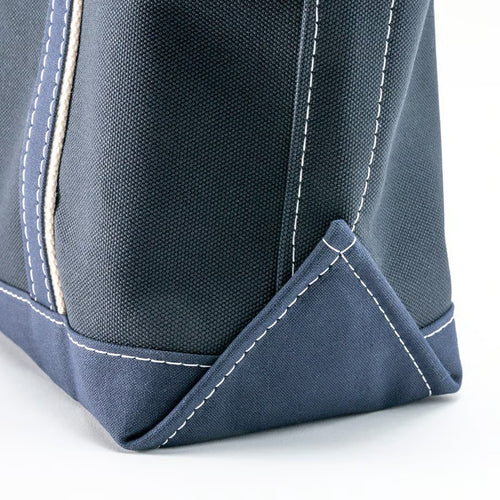 WORKERS  Deluxe Pocket Tote Bag/ Dark Navy x Navy Handle/Long
