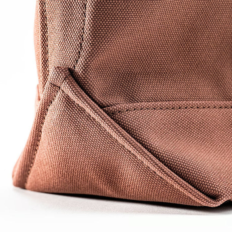 WORKERS  Leather Handle Tote_Brown_Medium/Short Handle